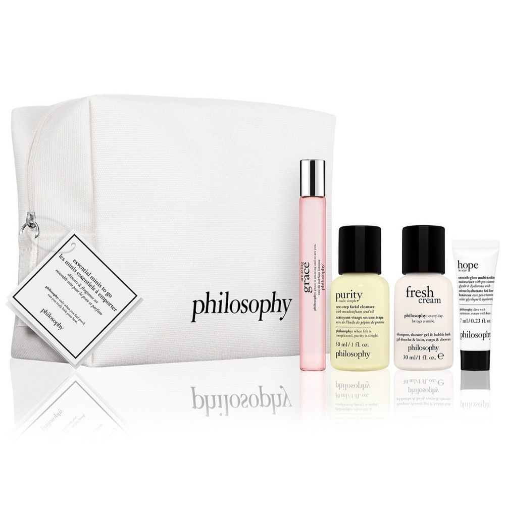 Philosophy Beauty pouch and bundle